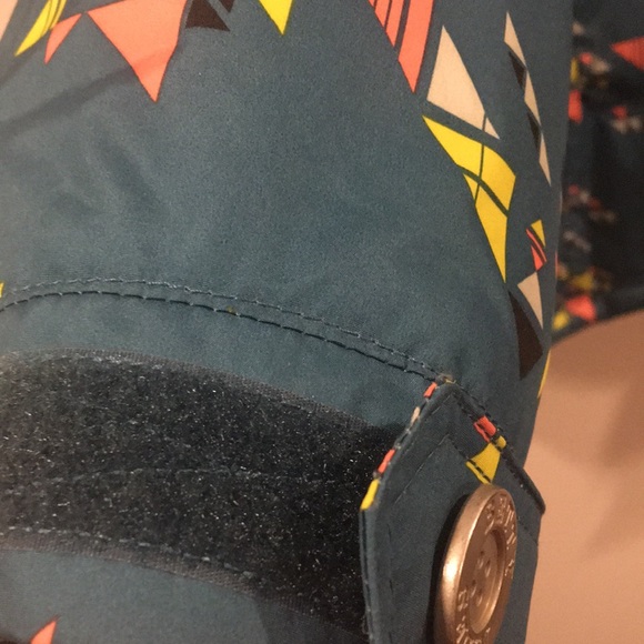 BETTY RIDES AVA PARKA Mosaic Print Winter Jacket - Picture 5 of 11